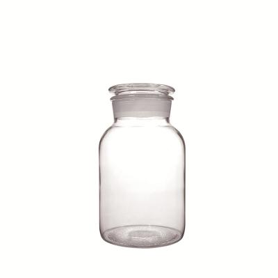 China Factory Price Viable Tea Coffee Sugar Kitchen Food Airtight Storage Jar With Glass Lid Auspicious Glass Jar for sale