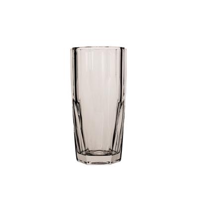 China Multi-pattern traditional hot sale factory decoration transparent glass bottle cup vase for sale