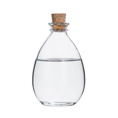 China Wholesale Cute Creative China Design Freshness Preservation Bulb Shaped MP Drop Shaped Glass Bottle Small Wine Bottle for sale