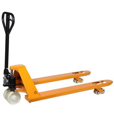 China 4mm Steel 3000KG Hydraulic Hand Pallet Truck Hand Forklifts Cast Welded Manual Pump Pallet 6600lbs Jack for sale