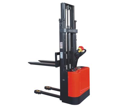 China Building Material Shops 1000KG Full Electric Hand Stacker Forklifts Pallet Stacker for sale