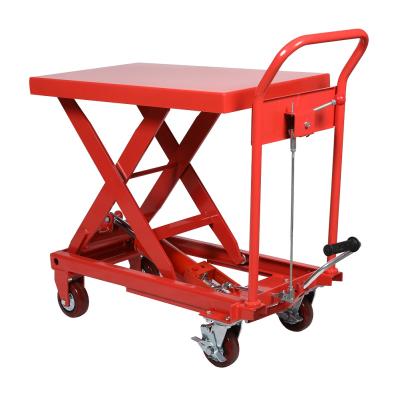 China Garment Shops 500KG Table Lift Hydraulic Scissor Lift Table for sale