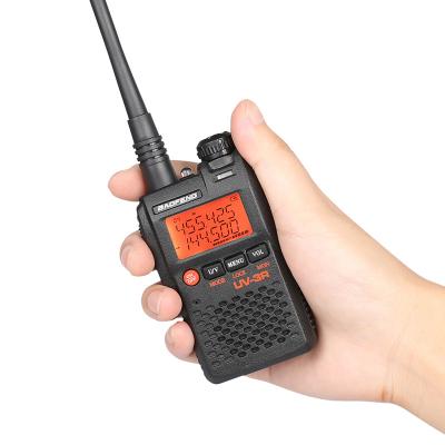 China Baofeng UV-3R Plus Mini Walkie Talkie UHF VHF VOX 3R Ham Radio VOX Flashlight FM Portable Dual Band Transceiver UV UV-3R Mini for sale