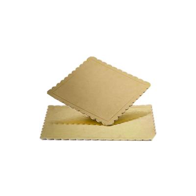 China Recyclable Gold Paper Cake Board Square Cake Board Store for sale