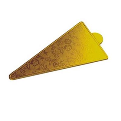 China Triangle Disposable Gold Shape Store Disposable Wholesale for sale