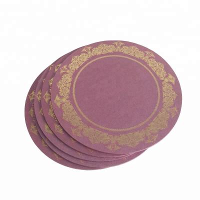 China Disposable Wholesale Cake Boards For Wedding Cake Base Wood Boards MDF With Printing Custom Size for sale