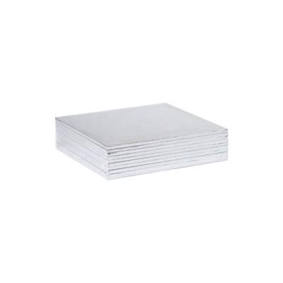 China Recyclable Wholesale Silver MDF Cake Base Cake Board for sale