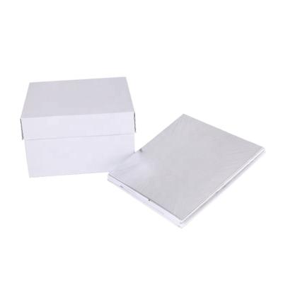 China White Color Recyclable Customized Decorative Cheap Cake Box With Cake Board for sale