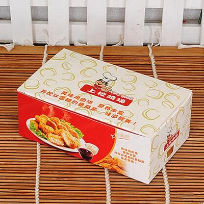 China Recyclable Chicken Nugget Box For KFC Food Packaging LFGB Certificate And OEM Service for sale