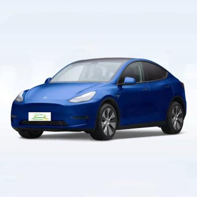 China Leather Electric SUV NEDC Range 525 Kilometer Electric Automobile High Speed ​​Energy 5 Doors 5 Seats Small SUV Tesla for sale