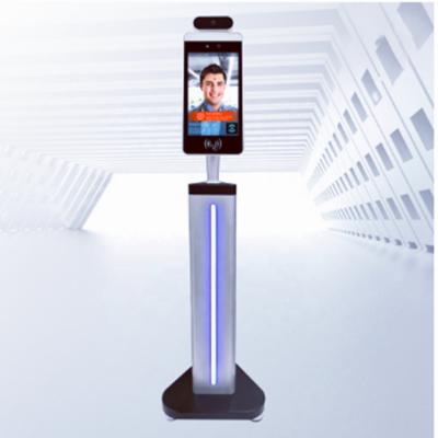 China Smart Temperature Measurement Face Recognition Security Device Camera Entrance Turnstile Gate Access Control Turnstile Price for sale