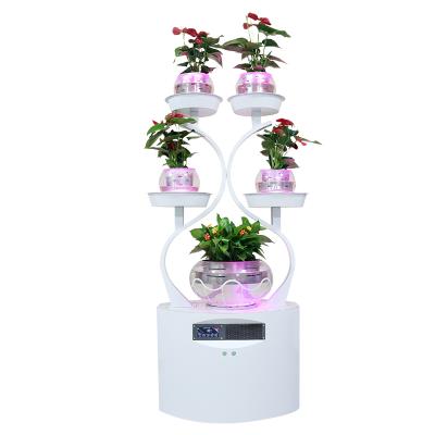 China (unit mm) new designed hot sale multifunctional desktop air purifier with flower tank and LED air cooler for sale