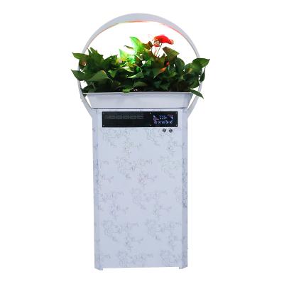 China (Unit mm) New Designed Multifunctional Desktop Air Purification Products Air Purifier with Flower Tank and LED Air Filter for sale