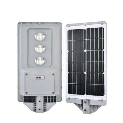 China Outdoor Integrated Smart Solar Panel Lighting 500W Street Light Lamp Led All In One Solar Street Light for sale