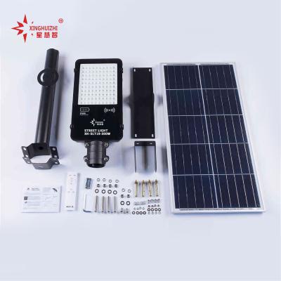 China Street Timer IP65 Outdoor Integrated Solar Led Street Light 300w Solar Led Street Light for sale