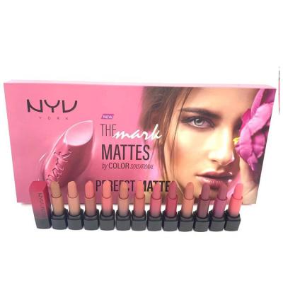 China China OEM Waterproof Cosmetics Lipstick Matte Waterproof Nude Lipstick Manufacturer for sale