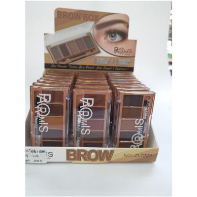 China Wholesale Cosmetics 5 Color Eyebrow Cream Waterproof Long Lasting Eyebrow Powder for sale