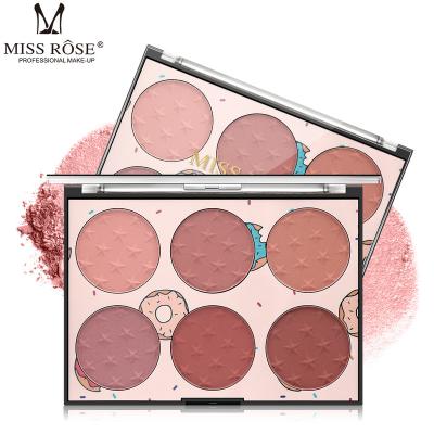 China Waterproof Blusher Palette Makeup Factory Private Label Blusher Cosmetics High OEM Colorant for sale