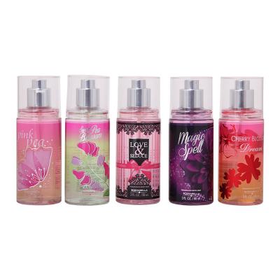 China Easy Apply 88ml Long Lasting Womens Body Spray Parfum Body Mist Spray With Cheap Price for sale