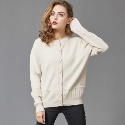 China 2021 Autumn Winter Long Sleeve Cute Single Breasted Women's Casual Cardigan Anti-wrinkle Knit Sweater for sale