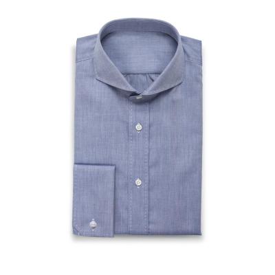 China Anti-pilling Cotton 100% Plus Size Shirts Formal Dress Shirt For Men for sale