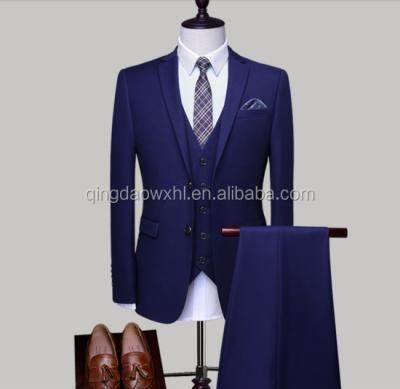 China Breathable suits product men talior made suit pant coat design men wedding suit for sale