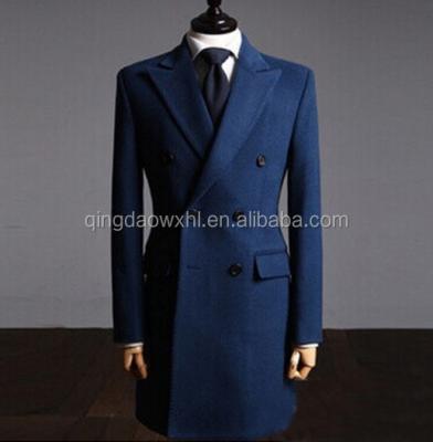 China MTM Anti-Shrinkage Mens Thick Woolen Overcoat For Man Winter Wear for sale