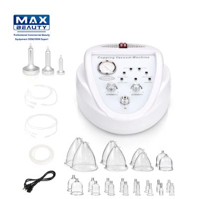 China Beauty Salon + Spa Breast Suction Cups Breast Enhancement Butt Vacuum Machine With Buttocks Cups Breast Lift Machine for sale