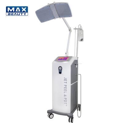 China Outlet Acne Treatment Ozone+Diamond Dermabrasion+PDT Jet Peel Blue Light Acne Therapy Machine for sale