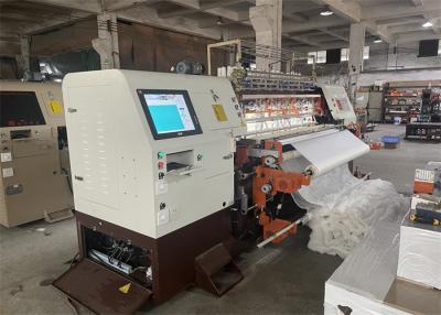 China 2.45M 1200 RPM Multi Agulhas Bloquear Costura Quilting Machine para cobertor à venda