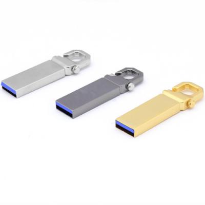 China Fast Speed ​​Data Saving Real Capacity Metal Keychain Waterproof USB 2.0 Mini 3.0 Flash Pen Drive Metal Memory Stick USB Drive 8GB 16GB for sale