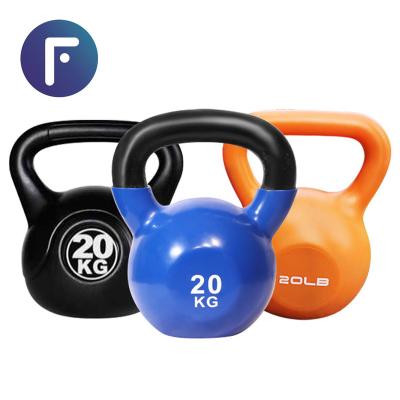 China Universal FDM Campainha OEM Powder Competition Coated Cast Iron Kettlebell For Home Gym for sale