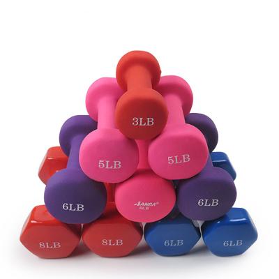 China Commercial Use FDM Kurzhantel OEM Hex Dumbbell Set Hexagon 20Kg Luxury Gym Rubber Coated Dumbbells Sets For Sale for sale