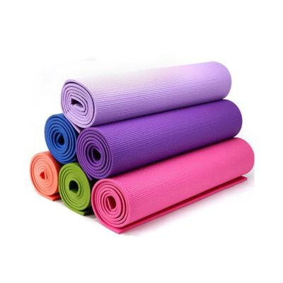 China Gymnastics PVC Yoga Mat Lengthened Non-slip Thick PVC Yoga Exercise Workout Eco-Friendly Wholesale Mat for sale