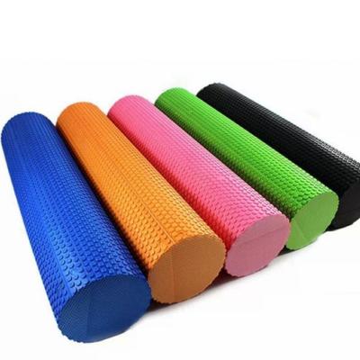 China FDM Yoga Studios Customized Logo Tool Eco-Friendly EVA YogExercise Massage Gym Roller Non-Toxic Sports Fitness Gym Roller For Yoga Exercises for sale