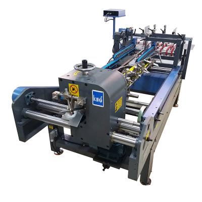 China l hard machine, new card folding cover carton folding machine 600X600mm for sale