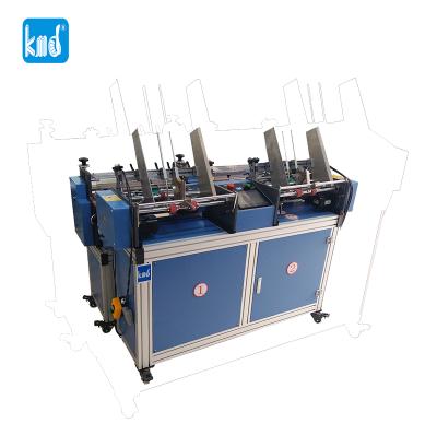 China G01568 KMD Products High Speed ​​Double Feeder Belt Feeding System Gluing Machine Cold Glue Sheet Coating Machine Photo Album for sale