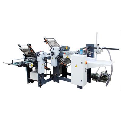 China Factory C1025 KMD automatic A4 paper machine electric control folding folding knife, automatic leaflet paper folding machine for sale