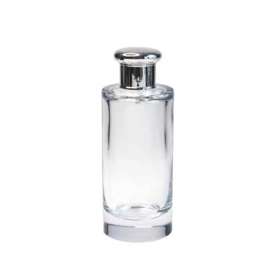 China Round 100ml Glass Perfume Bottle Empty Perfume Pump Sprayer Cosmetic Perfume Packing Use for sale