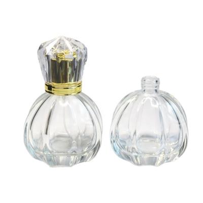 China 50ml Cosmetic Hot Selling Excellent Ball Shape Glass Perfume Bottle For Personal Care With Screw Cap for sale