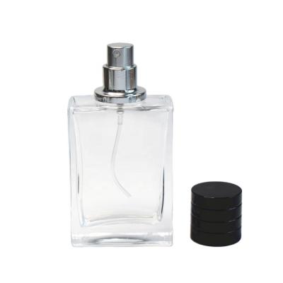 China Fancy design 50ml men cosmetic perfume bottle with logo printing china perfume bottle for men use for sale