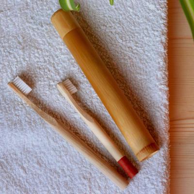 China 100% Natural Eco-Friendly Biodegradable Eco-Friendly Toothbrush Kids Bamboo Toothbrush Manufacturer for sale