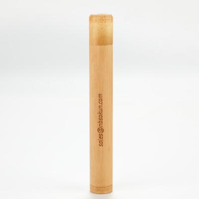 China Eco-Friendly Eco-Friendly Natural Bamboo Toothbrush Holder Long Holder for sale