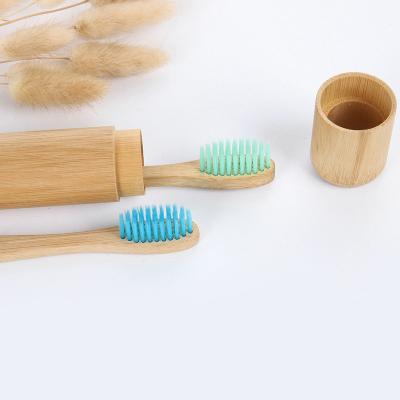 China Sustainable Environmental Bamboo Toothbrush Travel Holder for sale