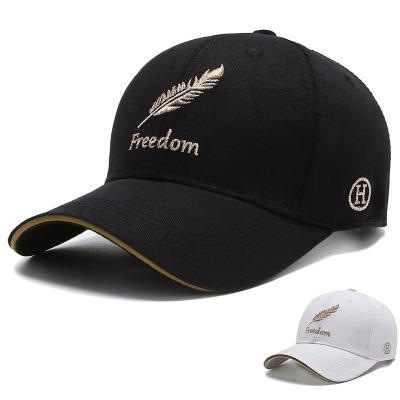 China JOINT Freedom Good Vibes Vacation Logo Mens Womens Dad Hat Inspire Custom Baseball Caps Adjustable for sale