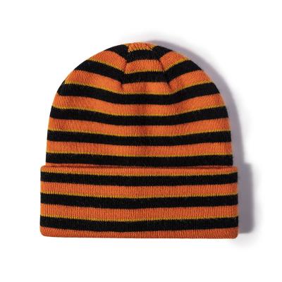 China COMMON 2022 Loop Hat Winter Fashion Knitted Thick Wool Hats Beanie Cap Wholesale Winter Ball Caps for sale