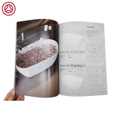 China High quality printing of 2022 promotion product catalog book advertising/education/design book for sale