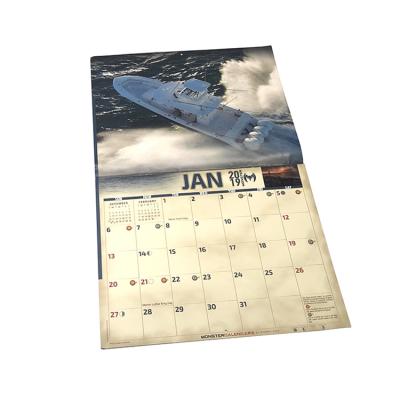 China Planner By Wall Calendar Printing Offset Wall Calendar 2022 High Quality Customized Paper Printing Service for sale