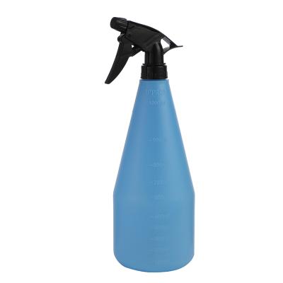 中国 Convenient Wholesale Custom 1L Protable Bule Spray Bottle Sprayer Bottle Plastic White Sprayers Wholesale 販売のため