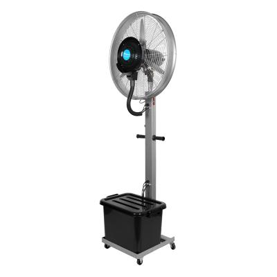 China Outdoor Waterproof Industrial Air Cooling Rack Mist Fan for sale